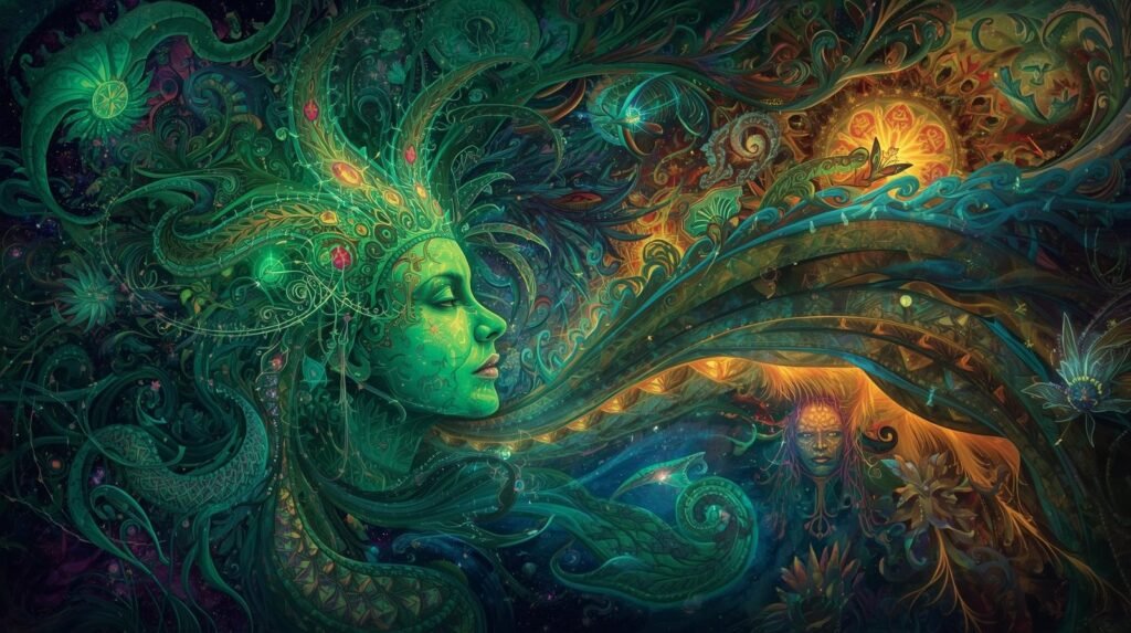 madre ayahuasca peinture 1