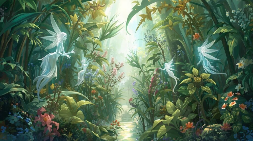 Esprits de plantes maitresses Inin Jema